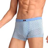 朵彩纯棉男士内裤灰蓝(XL)D11C001