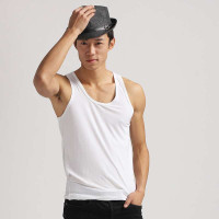 朵彩莫代尔男士背心米白色(3XL)D11S703