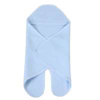 龙之涵竹纤维夹棉分腿抱被天蓝色