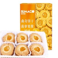 素玛哥 曲奇饼干菠萝风味 100g/袋