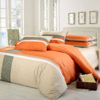 凯诗家纺 伊利亚特全棉活性高支高密精品双人床品四件套