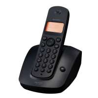 夏普电话机JD-C100主机(黑色)