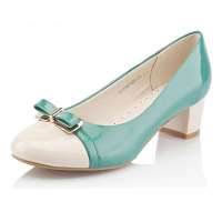 Josiny卓诗尼单鞋中跟131114210绿35