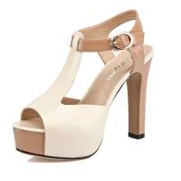 Josiny卓诗尼凉鞋高跟132237440米白36