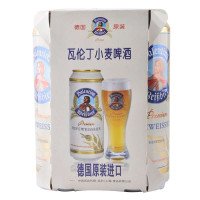 爱士堡 EICHBAUM瓦伦丁小麦啤酒500ml（4听装）