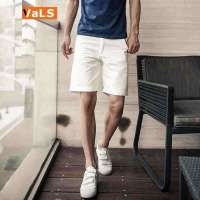 VaLS 男装纯色时尚休闲男士短裤020400003(象牙白/34)