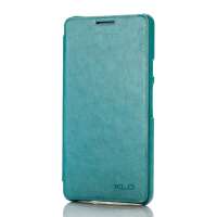 卡来登(KALAIDENG)英伦系列 华为 Ascend D2 钱包支架侧翻保护套(绿色)