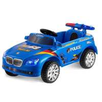 乐的四轮电动车833蓝色