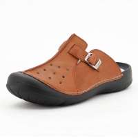 Propet波派洞洞凉皮鞋PM02504红棕38