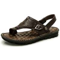 CAMEL/骆驼男 沙滩日常休闲凉鞋82211605棕色38