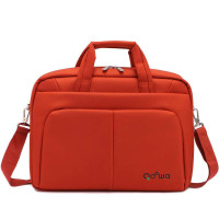 酷蛙 14.1寸女性Fashion系列单肩背包 12001橘色