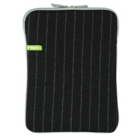 酷蛙JBS013skin10寸黑灰色灰边条纹笔记本内胆包 