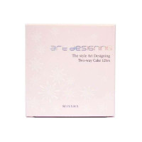 谜尚MISSHA斯黛尔艺术灵感两用粉饼[17号柔粉色]10g