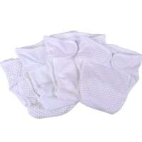 龙之涵纯棉点点防水布尿裤L码