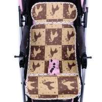 龙之涵双面亚麻草婴儿车席
