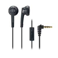 铁三角 智能手机专用耳塞式耳麦 ATH-C505IS 黑色 