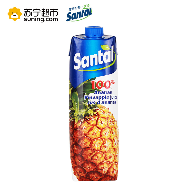 帕玛拉特圣涛(Parmalat Santal )100%菠萝汁1L/盒