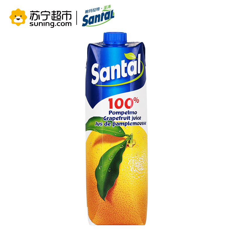 帕玛拉特圣涛(Parmalat Santal )100%西柚汁 1L/盒高清大图