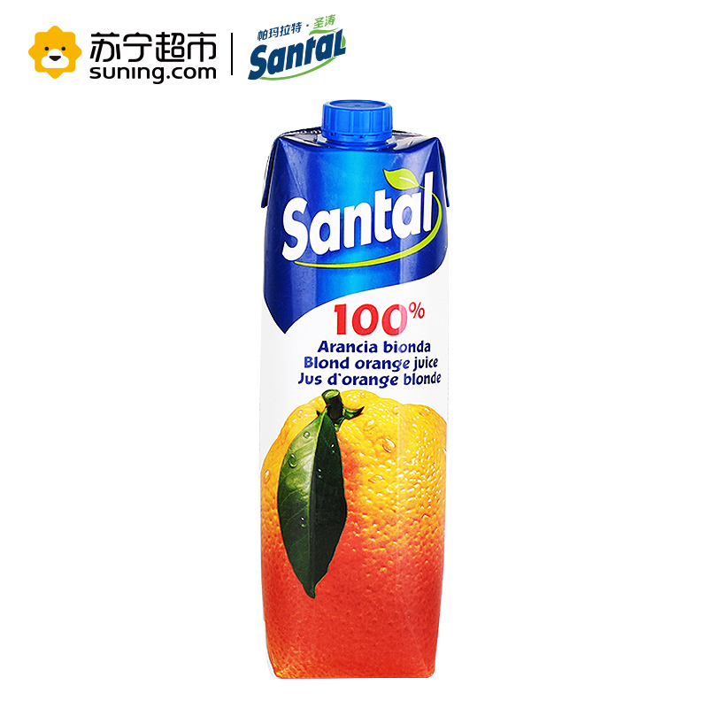 帕玛拉特圣涛(Parmalat Santal )100%橙汁1L/盒
