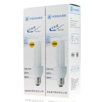 亚牌 自然风系列(3U)E27节能灯18W日光色 2支装