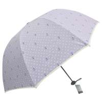 天堂3312E甜甜蜜蜜黑胶遮阳伞紫色