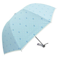 天堂3312E甜甜蜜蜜黑胶遮阳伞蓝色