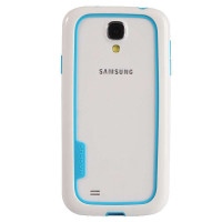倍思(BASEUS)三星S4/I9500/I959/I9508/I9502尚彩边框(白/蓝)