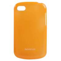 倍思(BASEUS)黑莓Q10七彩保护套送膜(橙色)