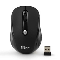 E元素2.4G无线光电鼠标DS-2406黑