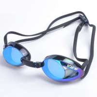 TABATA塔巴塔V100MR 竞速型泳镜 反光镀膜(BK/BL)V100MR