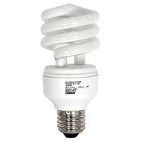 欧司朗超值星螺旋型电子节能灯18W/E27 大口 暖白色 四支装