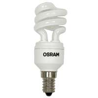 欧司朗超值星迷你螺旋电子节能灯11W/E14 小口 暖白色 四支装