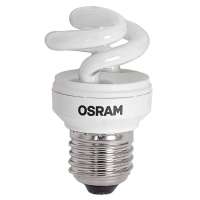 欧司朗超值星迷你螺旋电子节能灯5W/E27 大口 日光色 十支装