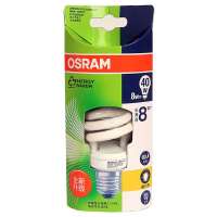 欧司朗超值星迷你螺旋电子节能灯8W/E27 大口 暖白色 十支装