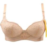 金丰田金丰田时尚上托聚拢文胸浅黄(80B)J6116