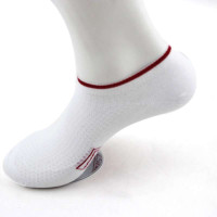 梦娜休闲男船袜(6双)颜色随机A5168