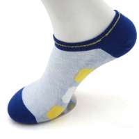 梦娜方块男船袜(6双)颜色随机A5118