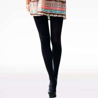 足倍健520D保暖纤维静脉曲张瘦腿连裤袜黑色(M)JG-3110