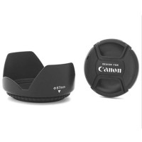 雷摄(LEISE) 67MM镜头盖+遮光罩套装(佳能)