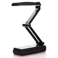 久量LED折叠式触摸充电台灯黑色LED-658B