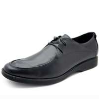 公牛巨人新款男士英伦商务正装真皮皮鞋BJ0133026-B黑色43