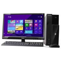 清华同方真爱Y810P-B301+20英寸显示器(Core i5-3350P 4G 500G GT620 2G DVD WIN8 黑色)