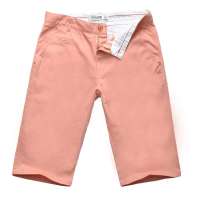 viishow 男装休闲裤短裤五色选KD030(粉红色/35)