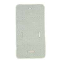 Disneybaby迪士尼宝宝亚草竹炭三孔推车凉席36*68(绿色)732104400