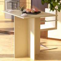 慧乐家泊雅特简约折叠餐桌(白枫木色)