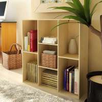 慧乐家鲁比克创意七格柜(白枫木色)