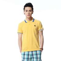 唐狮 男式 短袖POLO衫111211026416(柠檬黄L)