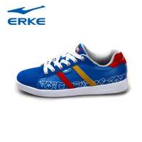 鸿星尔克男滑板鞋11112301112-602彩蓝/正白41