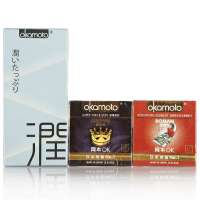 冈本 极润6片+浪漫3片+皇冠3片