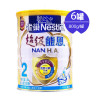 雀巢(Nestle)超级能恩较大婴儿配方奶粉2段（6-18个月）800克*6罐(整箱装)